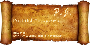 Pellikán Jozefa névjegykártya